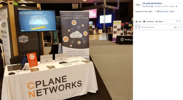CPlane Networks | Full Color 6' Custom Tablecover