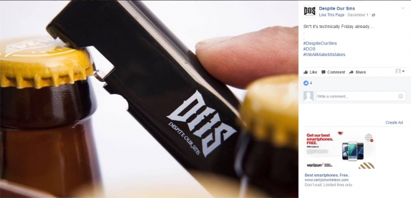 Despite Our Sins | Lighter Bottle Opener
