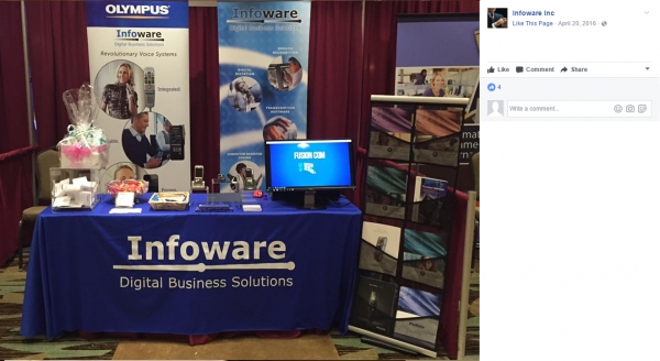 Infoware | 8' Custom Tablecloths