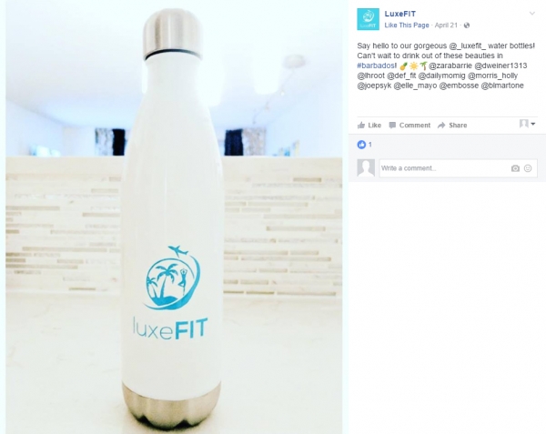 LuxeFit | 26 oz h2go Force