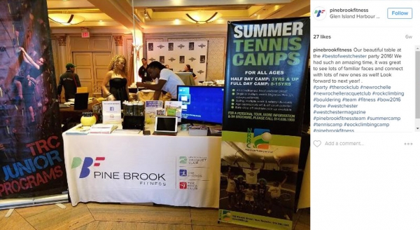 Pine Brook Fitness | 6' Full Color Tablecloth