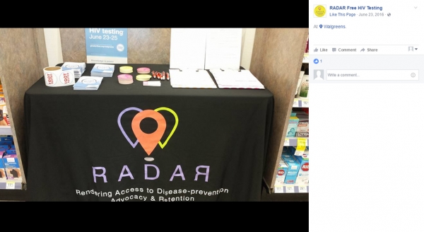 RADAR | Full Color 6' Custom Tablecover