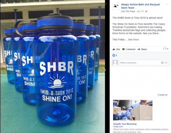 SHBR | h2go 34 oz Wide Mouth Bottle
