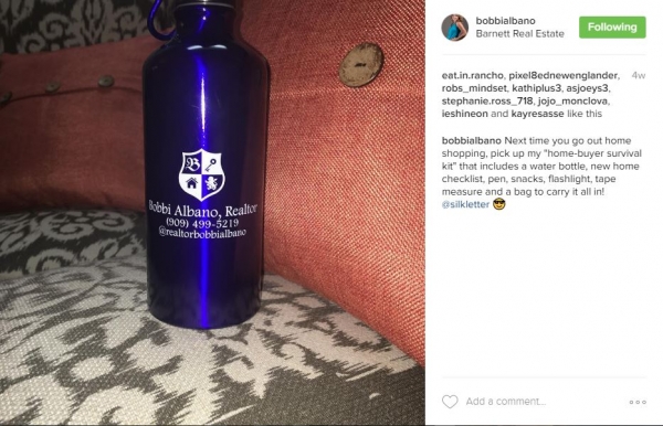 Bobbi Albano | 20 oz Custom Water Bottles