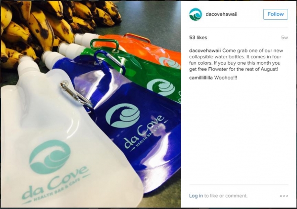da Cove | 15 oz Collapsible Water Bottles