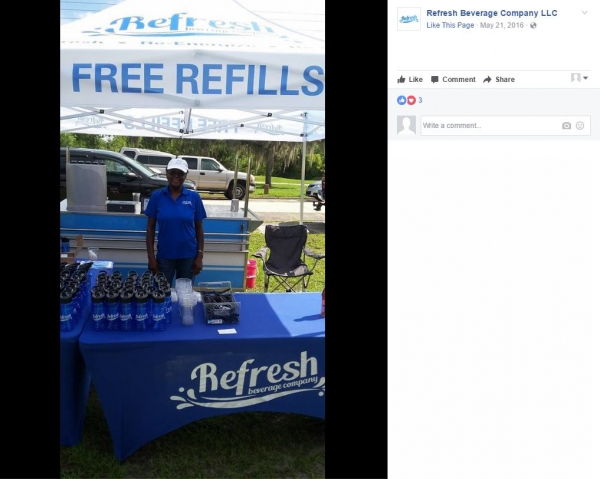 Refresh Beverage Company | 20 oz Tritan Bottle