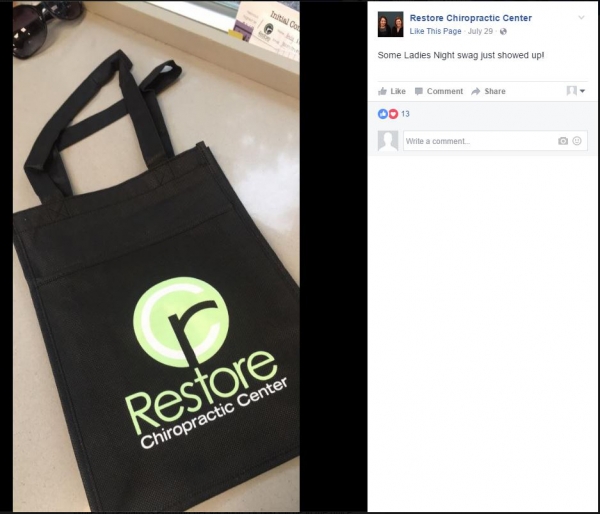 Restore Chiropractic | Small Shopper Tote