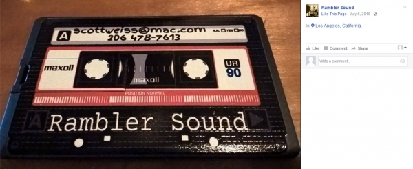 Scott Weiss | 2GB Credit Card Flashdrive